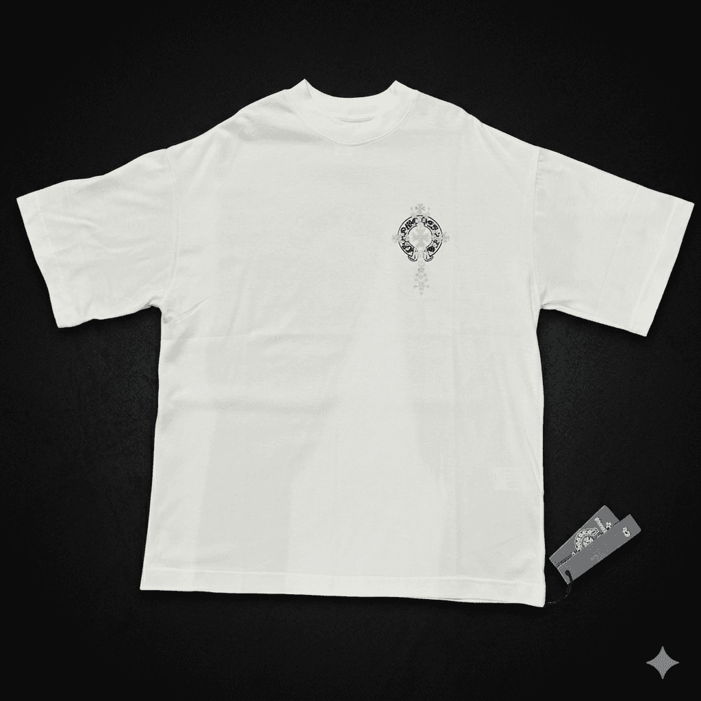 Camiseta Oversized Chrome Hearts (GG)