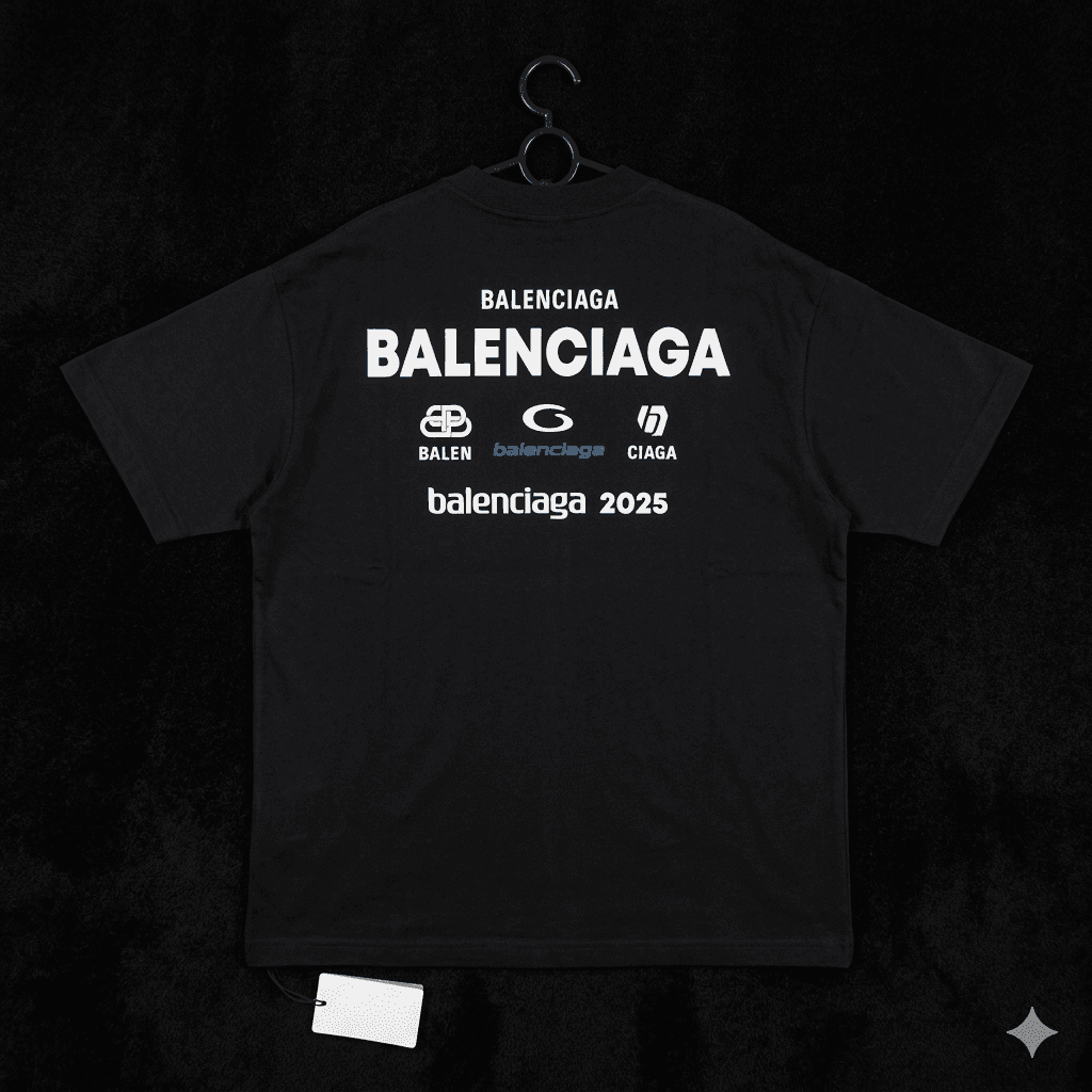 Camiseta Oversized Balenciaga (GG)